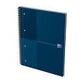 Oxford Cahier à spirale Oxford International Notebook A4+ ligné bleu pétrole
