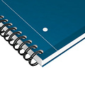 Oxford Cahier à spirale Oxford International Notebook A4+ ligné bleu pétrole
