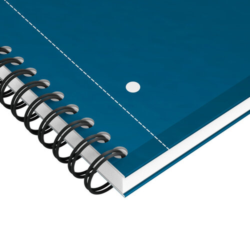 Oxford Cahier à spirale Oxford International Notebook A4+ ligné bleu pétrole