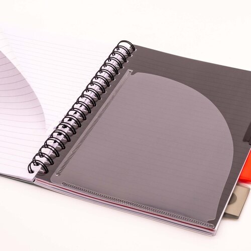 Pukka Pad Carnet de projets Pukka Pad Metallic B5 ligné 4 intercalaires 200 pages 80g vert