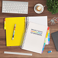 Pukka Pad Carnet de projets Pukka Pad White B5 ligné 10 intercalaires 400 pages 80g