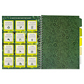 Pukka Pad Carnet de projets Pukka Pad Recycled A4 ligné 5 intercalaires 4 perf 200 pages 80g vert