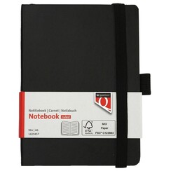 Carnet de notes Quantore A6 flex ligné 192 pages 80g noir