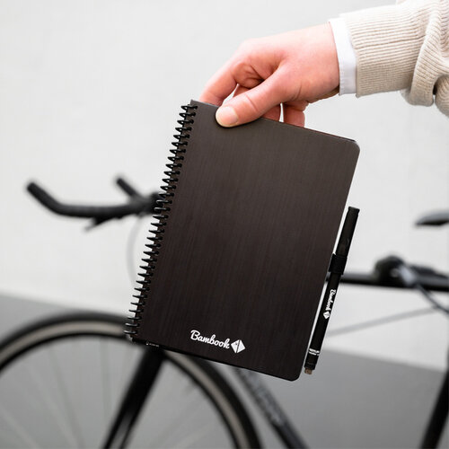 Bambook Notitieboek Bambook Original zwart A5 lijn 40 pagina's uitwisbaar