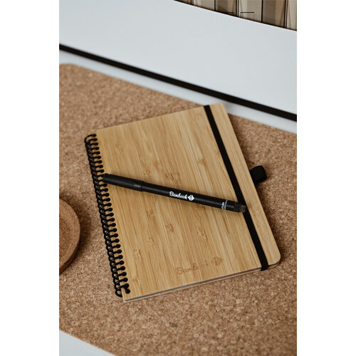 Bambook Carnet de notes Bambook Classic A5 ligné rigide 40 pages effaçable