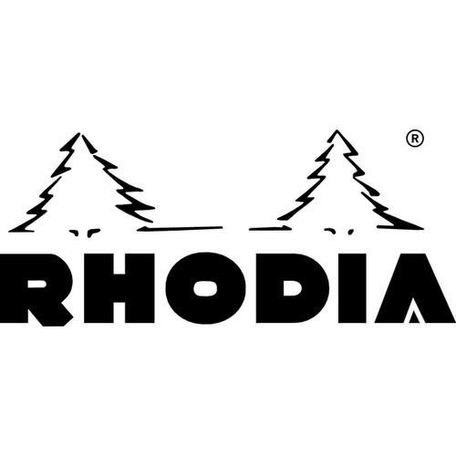 Rhodia Carnet de notes Rhodia A5 ligné 80 feuilles 90g titanium