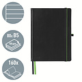Leitz Cahier Leitz Complete 187x242mm ligné 160 pages 100g noir