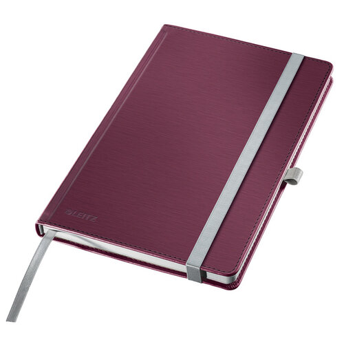 Leitz Carnet de notes Leitz Style A5 ligné 160 pages 100g rouge