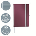 Leitz Carnet de notes Leitz Style A5 ligné 160 pages 100g rouge