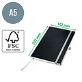 Leitz Carnet de notes Leitz Style A5 ligné 160 pages 100g noir