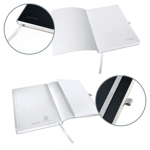 Leitz Carnet de notes Leitz Style A5 ligné 160 pages 100g noir