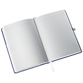 Leitz Notitieboek Leitz Style A5 lijn 160 pagina's 100gr blauw