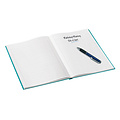 Leitz Notitieboek Leitz WOW A4 160 pagina's 90gr lijn ijsblauw