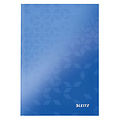 Leitz Notitieboek Leitz WOW A5 160blz 90gr lijn blauw