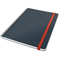 Leitz Cahier de notes Leitz Cosy spirale B5 ligné 160 pages 100g gris