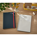 Leitz Cahier de notes Leitz Cosy spirale B5 ligné 160 pages 100g gris