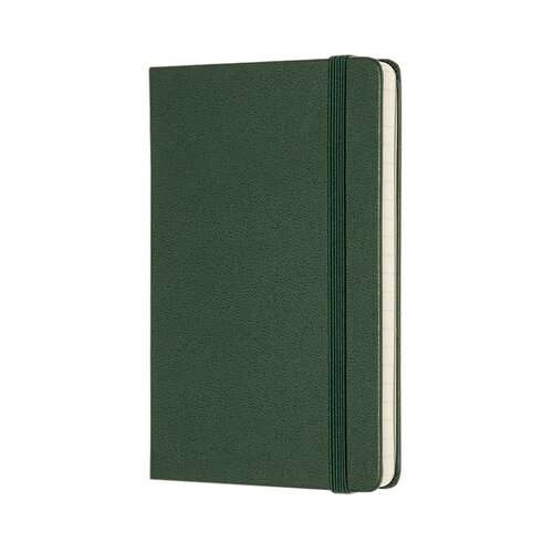 Moleskine Carnet Moleskine Pocket 90x140mm ligné couverture rigide vert myrte