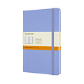 Moleskine Notitieboek Moleskine large 130x210mm lijn hard cover hydrangea blue