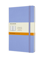 Moleskine Notitieboek Moleskine large 130x210mm lijn hard cover hydrangea blue