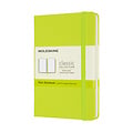 Moleskine Carnet Moleskine Pocket 90x140mm uni couverture rigide vert citron