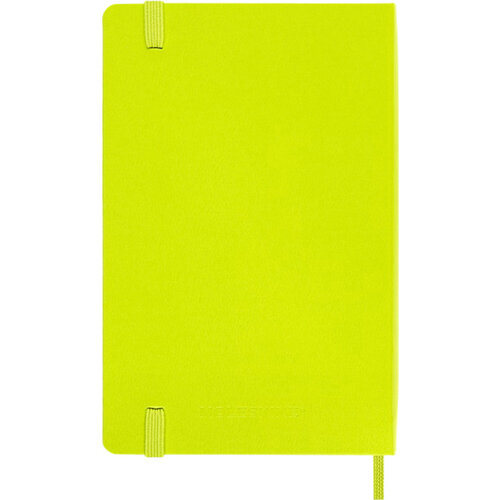 Moleskine Carnet Moleskine Pocket 90x140mm uni couverture rigide vert citron