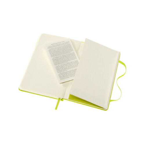 Moleskine Carnet Moleskine Pocket 90x140mm uni couverture rigide vert citron