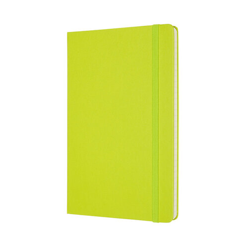 Moleskine Notitieboek Moleskine large 130x210mm lijn hard cover lemon green