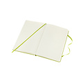 Moleskine Carnet Moleskine large 130x210mm ligné couverture rigide vert citron