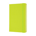 Moleskine Notitieboek Moleskine pocket 90x140mm lijn hard cover lemon green