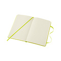 Moleskine Notitieboek Moleskine pocket 90x140mm lijn hard cover lemon green