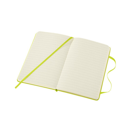 Moleskine Carnet Moleskine Pocket 90x140mm ligné couverture rigide vert citron