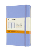 Moleskine Notitieboek Moleskine pocket 90x140mm lijn hard cover hydrangea blue