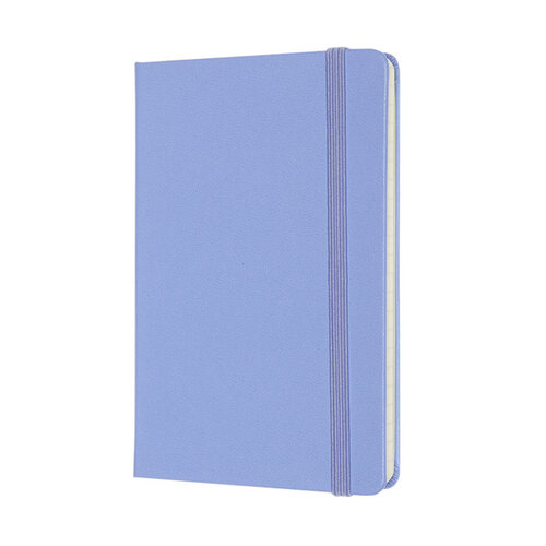 Moleskine Carnet Moleskine Pocket 90x140mm ligné couverture rigide bleu hortensia