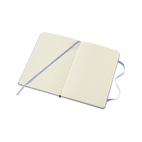 Moleskine Carnet Moleskine Pocket 90x140mm ligné couverture rigide bleu hortensia