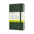 Moleskine Notitieboek Moleskine pocket 90x140mm blanco hard cover myrtle green