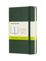 Moleskine Notitieboek Moleskine pocket 90x140mm blanco hard cover myrtle green