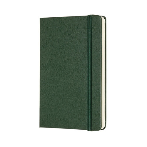 Moleskine Notitieboek Moleskine pocket 90x140mm blanco hard cover myrtle green