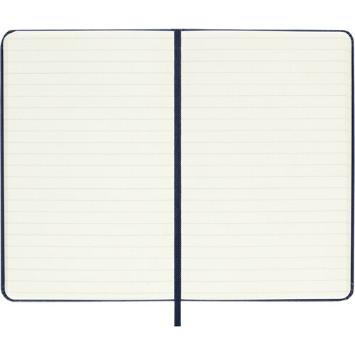 Moleskine Carnet Moleskine Pocket 90x140mm ligné couverture rigide bleu saphir