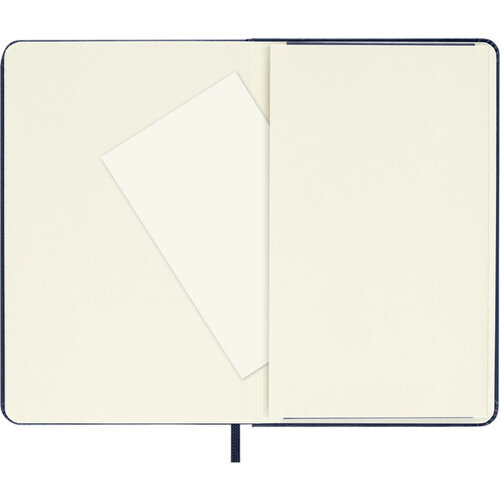 Moleskine Carnet Moleskine Pocket 90x140mm ligné couverture rigide bleu saphir