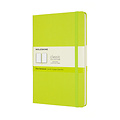 Moleskine Notitieboek Moleskine large 130x210mm blanco hard cover lemon green