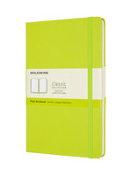 Moleskine Notitieboek Moleskine large 130x210mm blanco hard cover lemon green