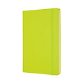 Moleskine Notitieboek Moleskine large 130x210mm blanco hard cover lemon green