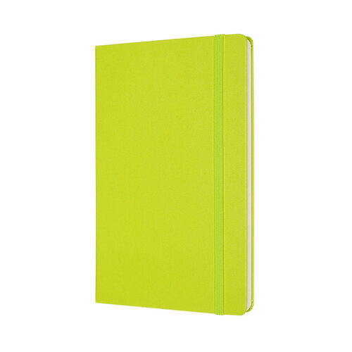 Moleskine Carnet Moleskine large 130x210mm uni couverture rigide vert citron