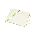 Moleskine Carnet Moleskine large 130x210mm uni couverture rigide vert citron