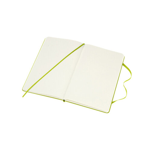 Moleskine Carnet Moleskine large 130x210mm uni couverture rigide vert citron