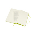 Moleskine Notitieboek Moleskine large 130x210mm blanco hard cover lemon green