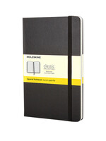 Moleskine Notitieboek Moleskine pocket 90x140mm ruit 5x5mm hard cover zwart