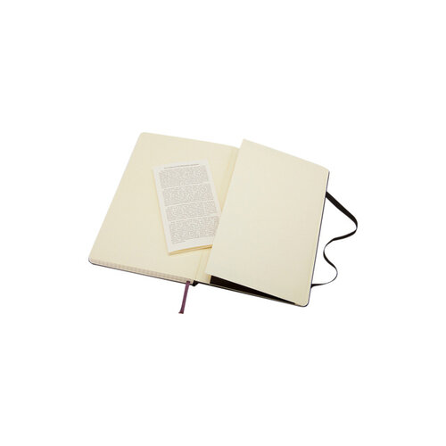 Moleskine Notitieboek Moleskine pocket 90x140mm ruit 5x5mm hard cover zwart