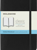 Moleskine Notitieboek Moleskine pocket 90x140mm dots soft cover zwart