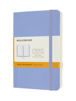 Moleskine Notitieboek Moleskine pocket 90x140mm lijn soft cover hydrangea blue
